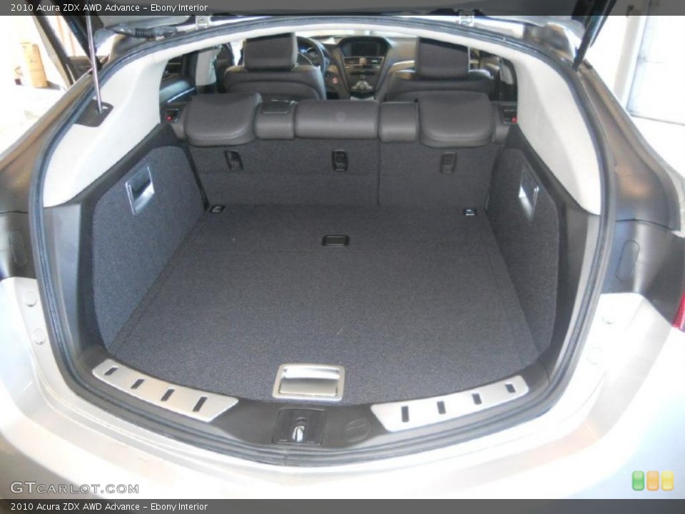 Ebony Interior Trunk for the 2010 Acura ZDX AWD Advance #42369058