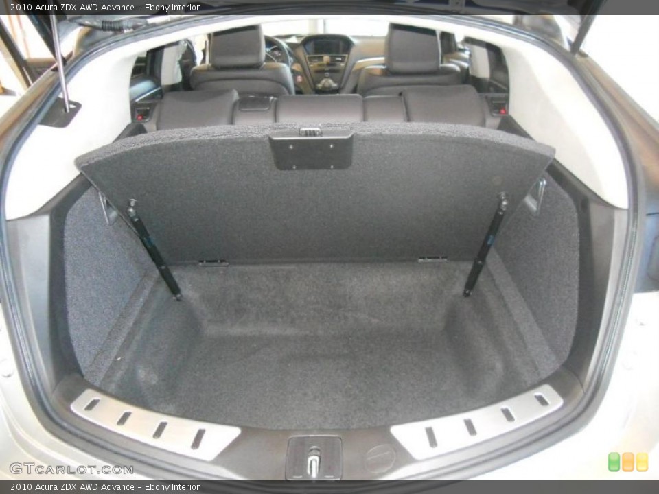 Ebony Interior Trunk for the 2010 Acura ZDX AWD Advance #42369082