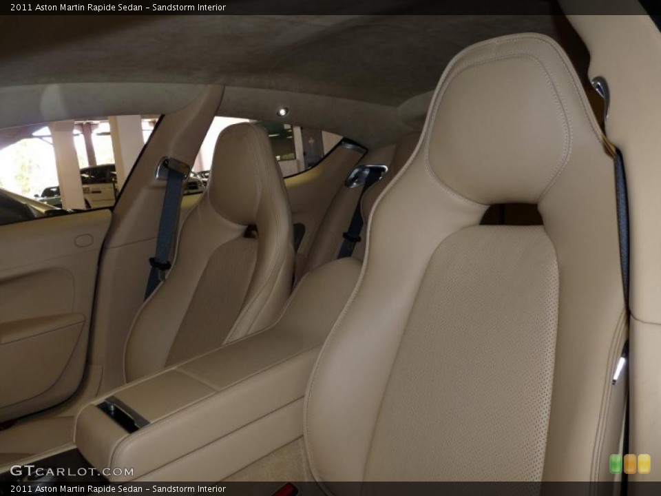 Sandstorm Interior Photo for the 2011 Aston Martin Rapide Sedan #42371259