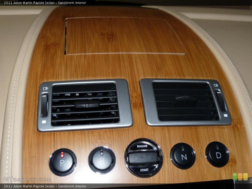 Sandstorm Interior Controls for the 2011 Aston Martin Rapide Sedan #42371459