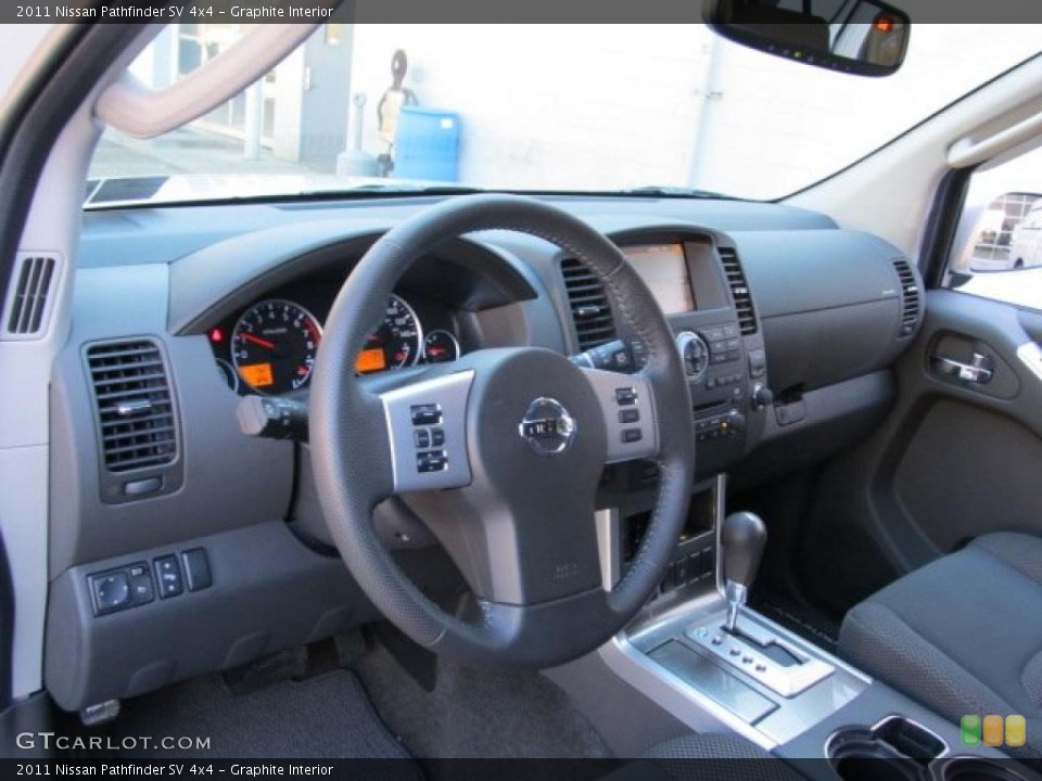 Graphite Interior Photo for the 2011 Nissan Pathfinder SV 4x4 #42372931