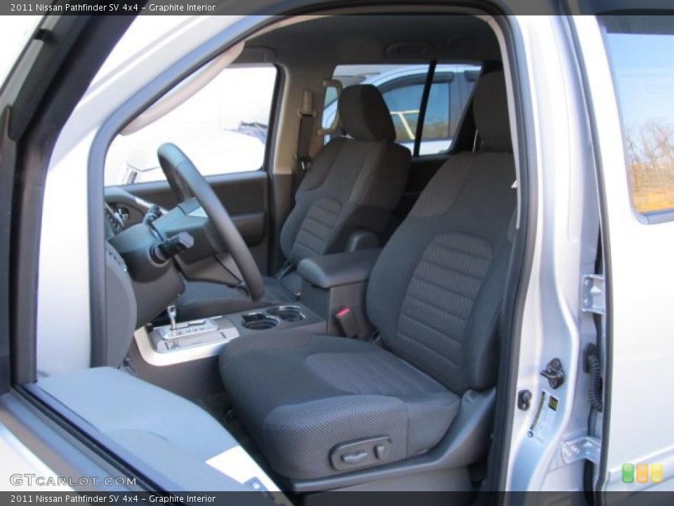Graphite Interior Photo for the 2011 Nissan Pathfinder SV 4x4 #42372947