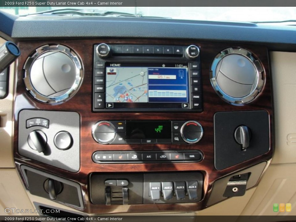 Camel Interior Controls for the 2009 Ford F250 Super Duty Lariat Crew Cab 4x4 #42376339