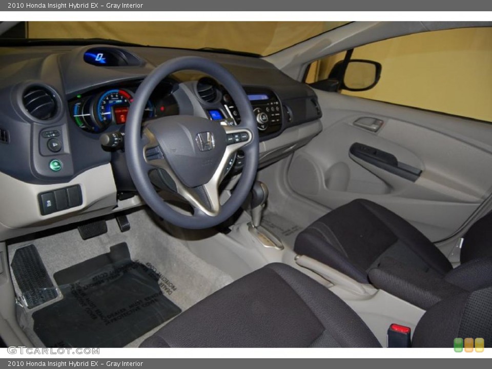 Gray Interior Prime Interior for the 2010 Honda Insight Hybrid EX #42376767
