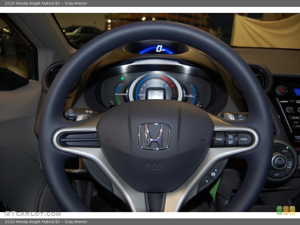 Gray Interior Steering Wheel for the 2010 Honda Insight Hybrid EX #42376851