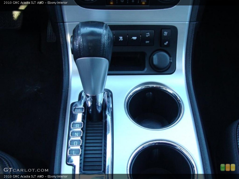 Ebony Interior Transmission for the 2010 GMC Acadia SLT AWD #42377491