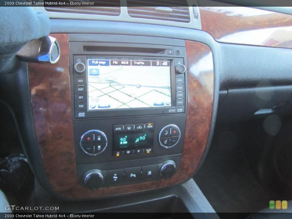 Ebony Interior Navigation for the 2009 Chevrolet Tahoe Hybrid 4x4 #42377551