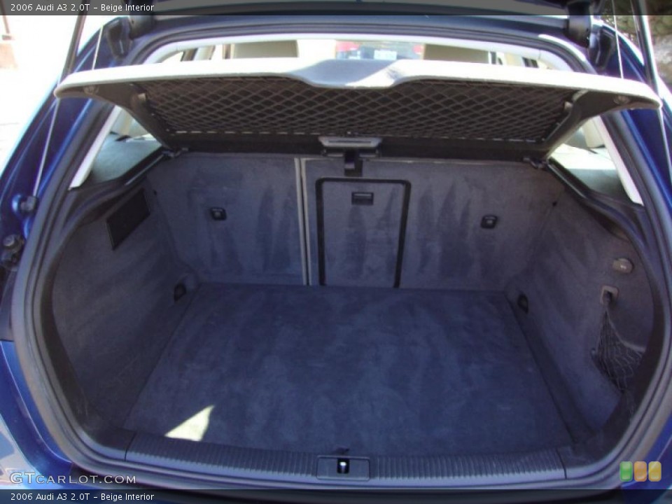 Beige Interior Trunk for the 2006 Audi A3 2.0T #42381107