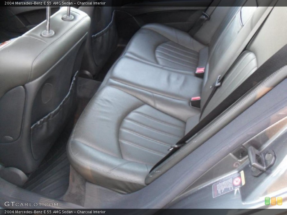 Charcoal Interior Photo for the 2004 Mercedes-Benz E 55 AMG Sedan #42381548