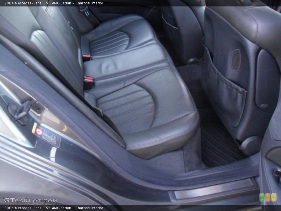 Charcoal Interior Photo for the 2004 Mercedes-Benz E 55 AMG Sedan #42381613