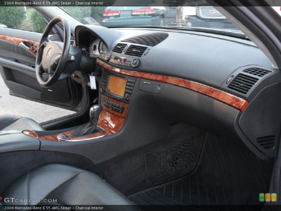 Charcoal Interior Photo for the 2004 Mercedes-Benz E 55 AMG Sedan #42381645