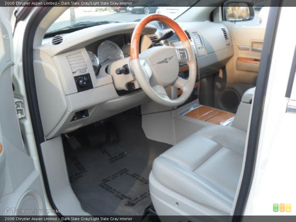 Dark Slate Gray/Light Slate Gray Interior Dashboard for the 2008 Chrysler Aspen Limited #42382851