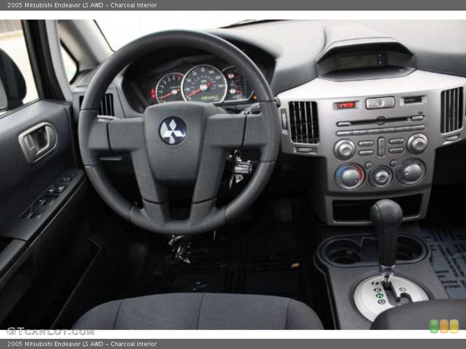 Charcoal Interior Dashboard for the 2005 Mitsubishi Endeavor LS AWD #42382995