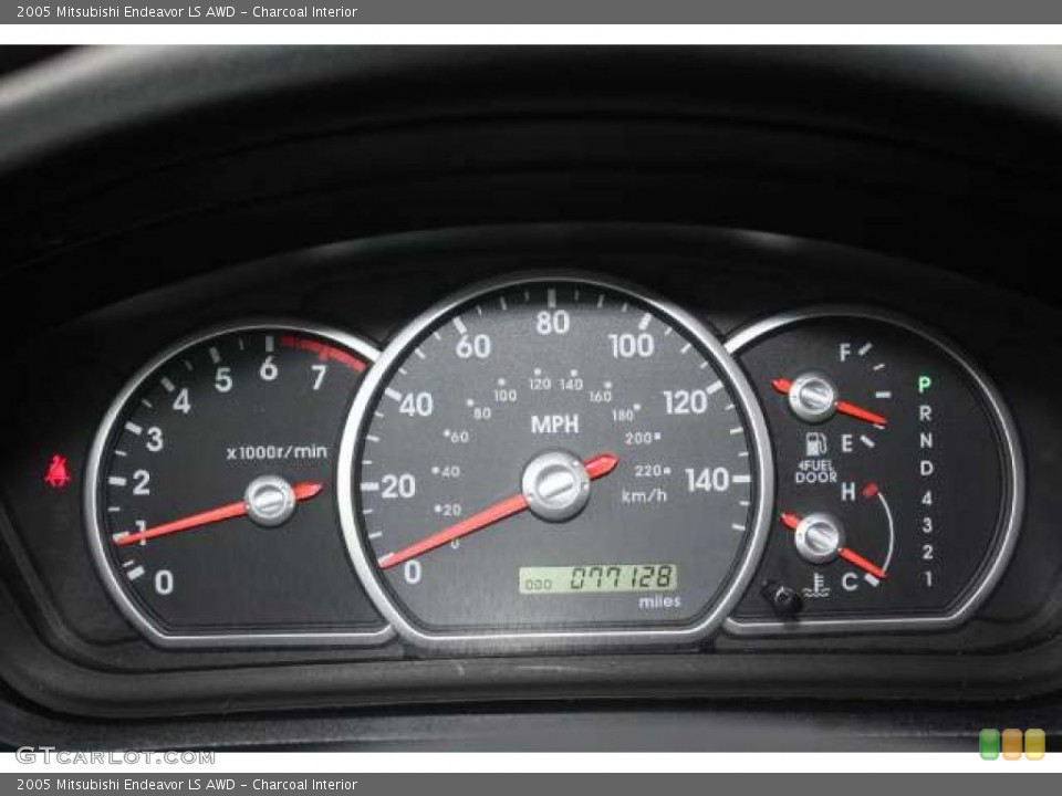 Charcoal Interior Gauges for the 2005 Mitsubishi Endeavor LS AWD #42383051
