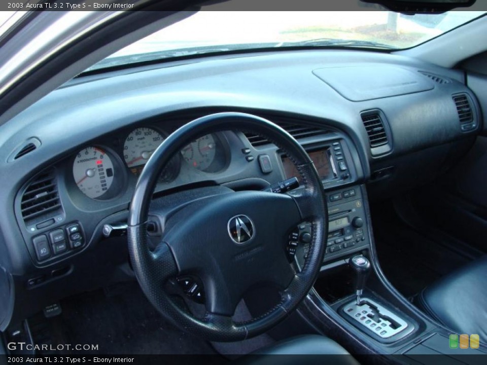 Ebony Interior Dashboard for the 2003 Acura TL 3.2 Type S #42384099