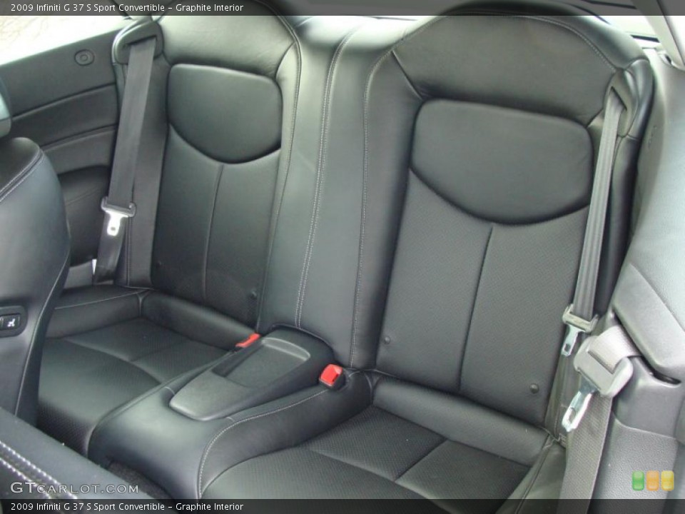 Graphite Interior Photo for the 2009 Infiniti G 37 S Sport Convertible #42384611