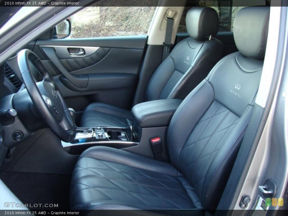 Graphite Interior Photo for the 2010 Infiniti FX 35 AWD #42385219