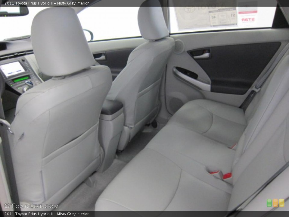 Misty Gray Interior Photo for the 2011 Toyota Prius Hybrid II #42385791