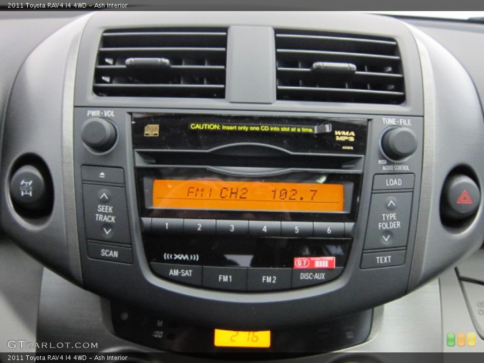 Ash Interior Controls for the 2011 Toyota RAV4 I4 4WD #42385955