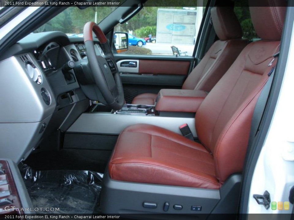 Chaparral Leather Interior Photo for the 2011 Ford Expedition EL King Ranch #42386183