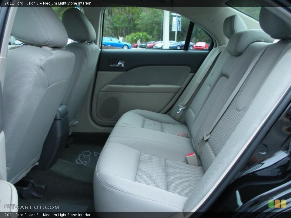 Medium Light Stone Interior Photo for the 2011 Ford Fusion S #42387175