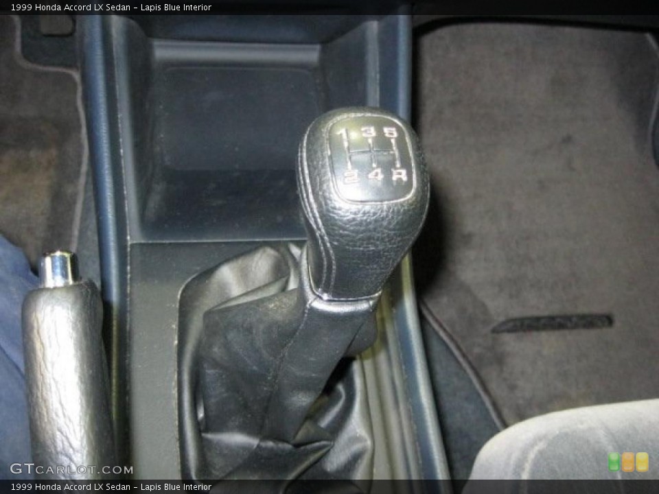 Lapis Blue Interior Transmission for the 1999 Honda Accord LX Sedan #42388315