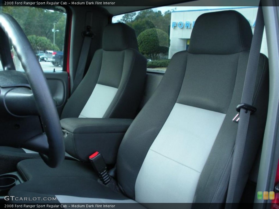 Medium Dark Flint Interior Photo for the 2008 Ford Ranger Sport Regular Cab #42388595