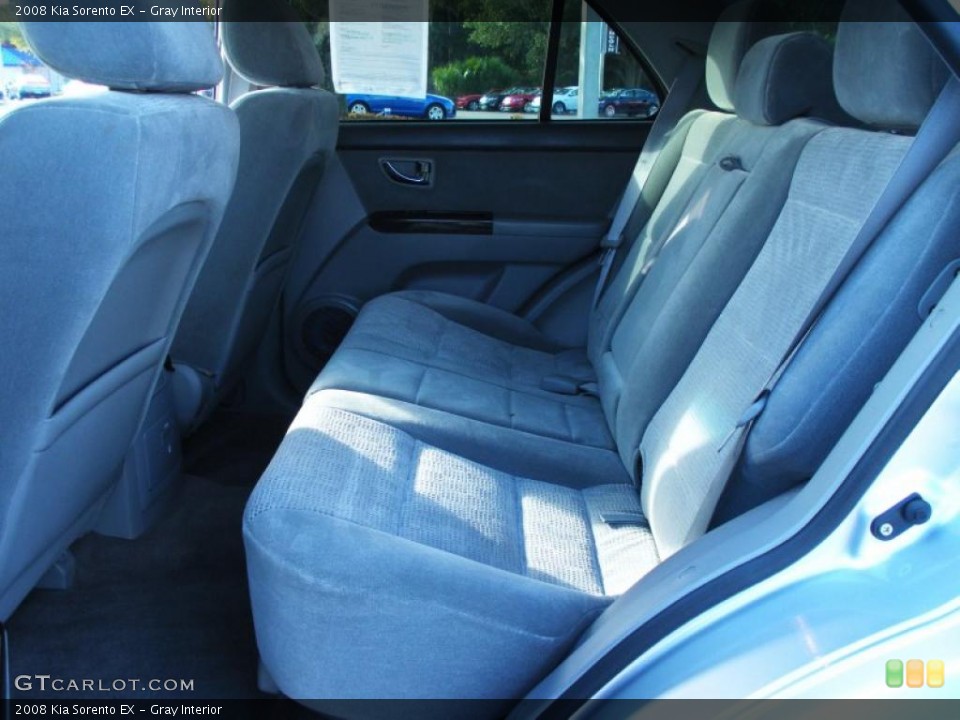 Gray Interior Photo for the 2008 Kia Sorento EX #42388971