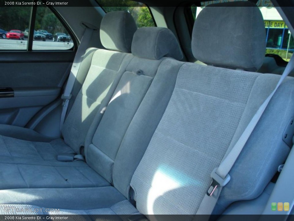 Gray Interior Photo for the 2008 Kia Sorento EX #42388987