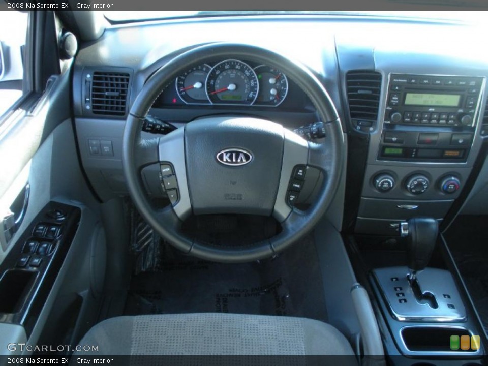 Gray Interior Dashboard for the 2008 Kia Sorento EX #42389083