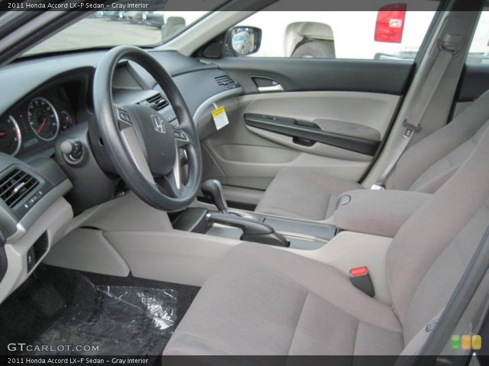 Gray Interior Photo for the 2011 Honda Accord LX-P Sedan #42389603