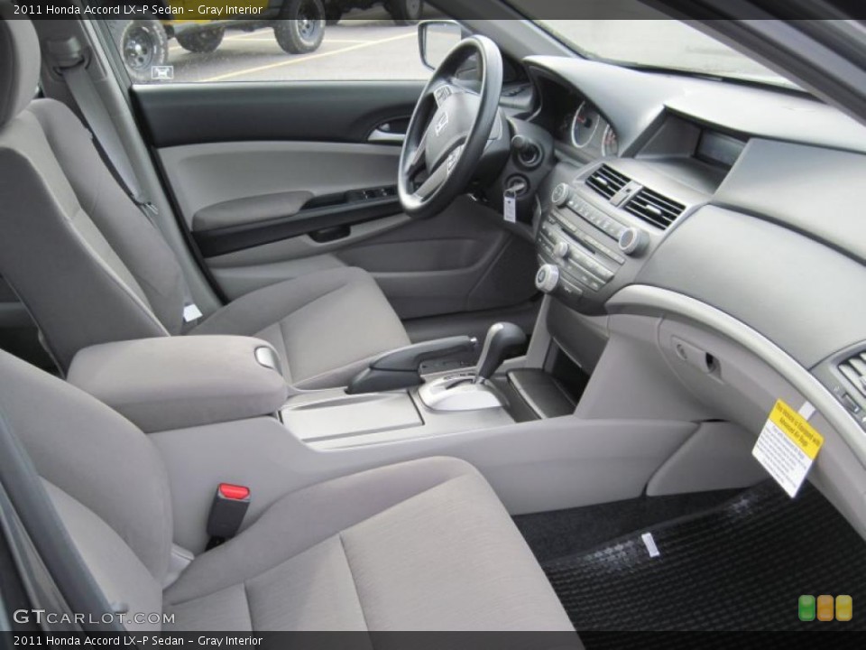 Gray Interior Photo for the 2011 Honda Accord LX-P Sedan #42389659