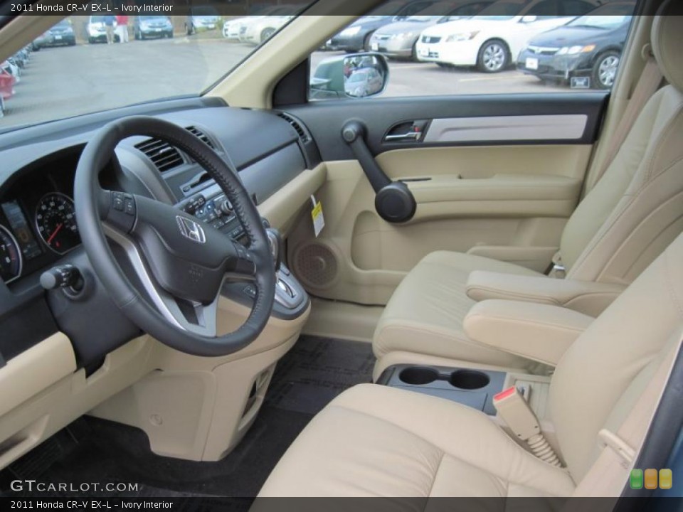 Ivory Interior Photo for the 2011 Honda CR-V EX-L #42389935