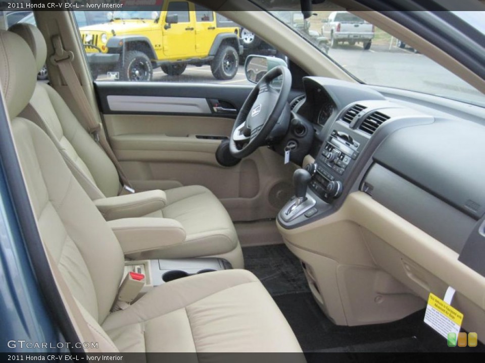 Ivory Interior Photo for the 2011 Honda CR-V EX-L #42389999