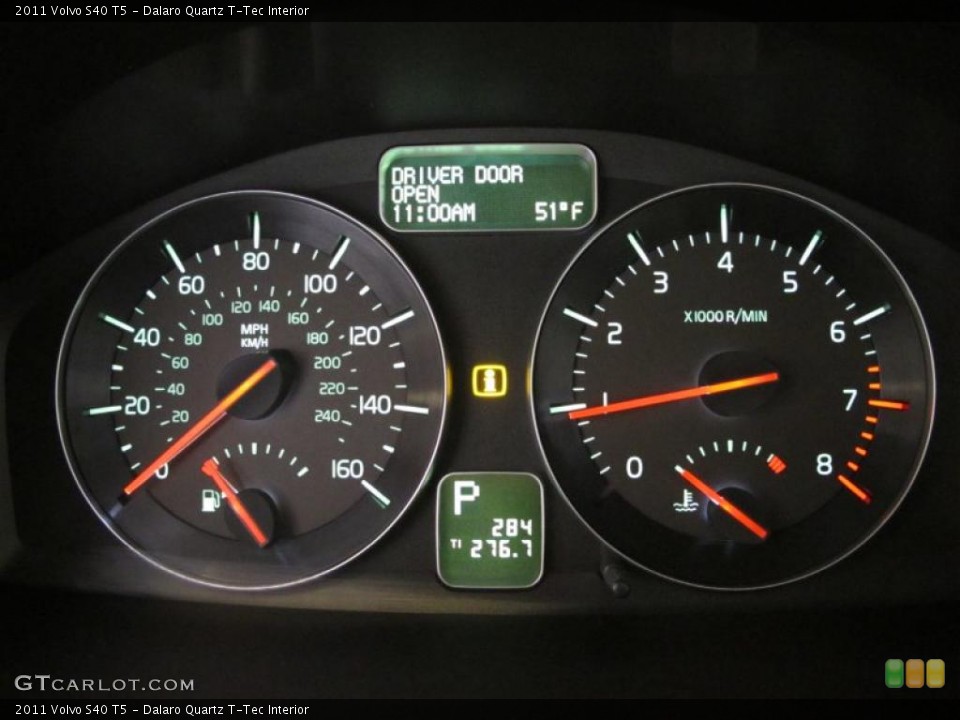 Dalaro Quartz T-Tec Interior Gauges for the 2011 Volvo S40 T5 #42390075