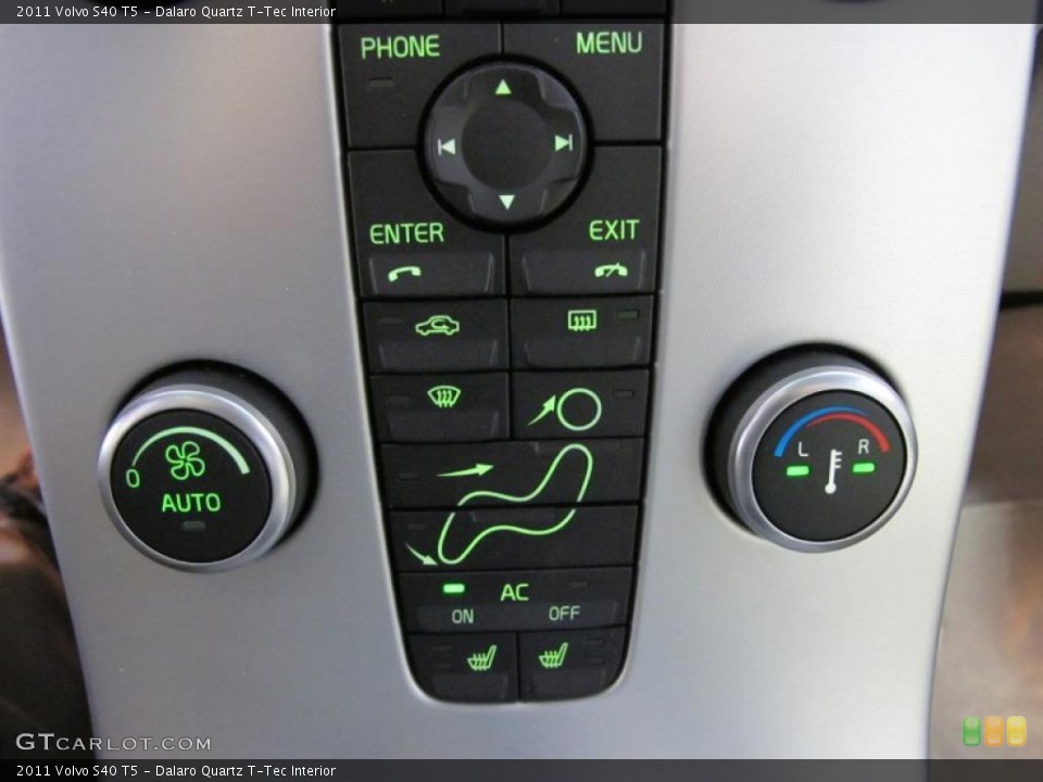 Dalaro Quartz T-Tec Interior Controls for the 2011 Volvo S40 T5 #42390103