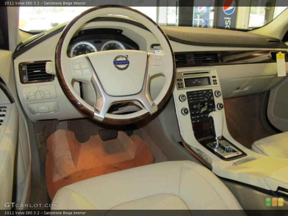 Sandstone Beige Interior Prime Interior for the 2011 Volvo S80 3.2 #42390343