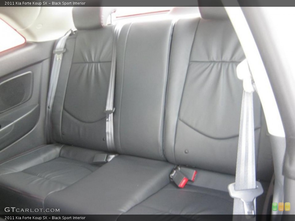 Black Sport Interior Photo for the 2011 Kia Forte Koup SX #42392267