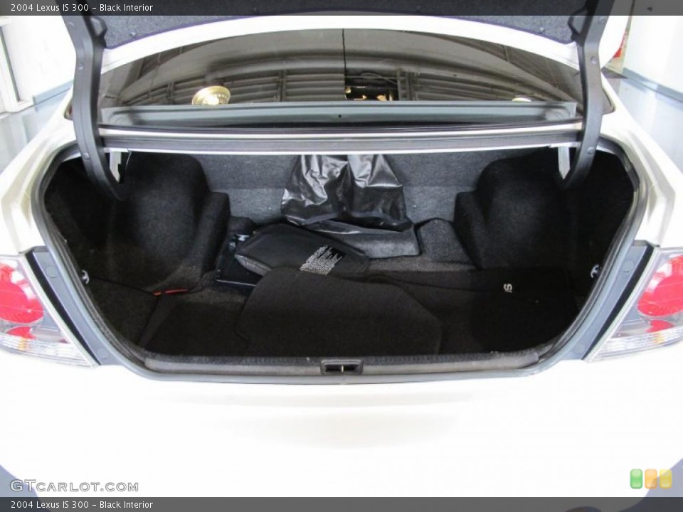 Black Interior Trunk for the 2004 Lexus IS 300 #42393159