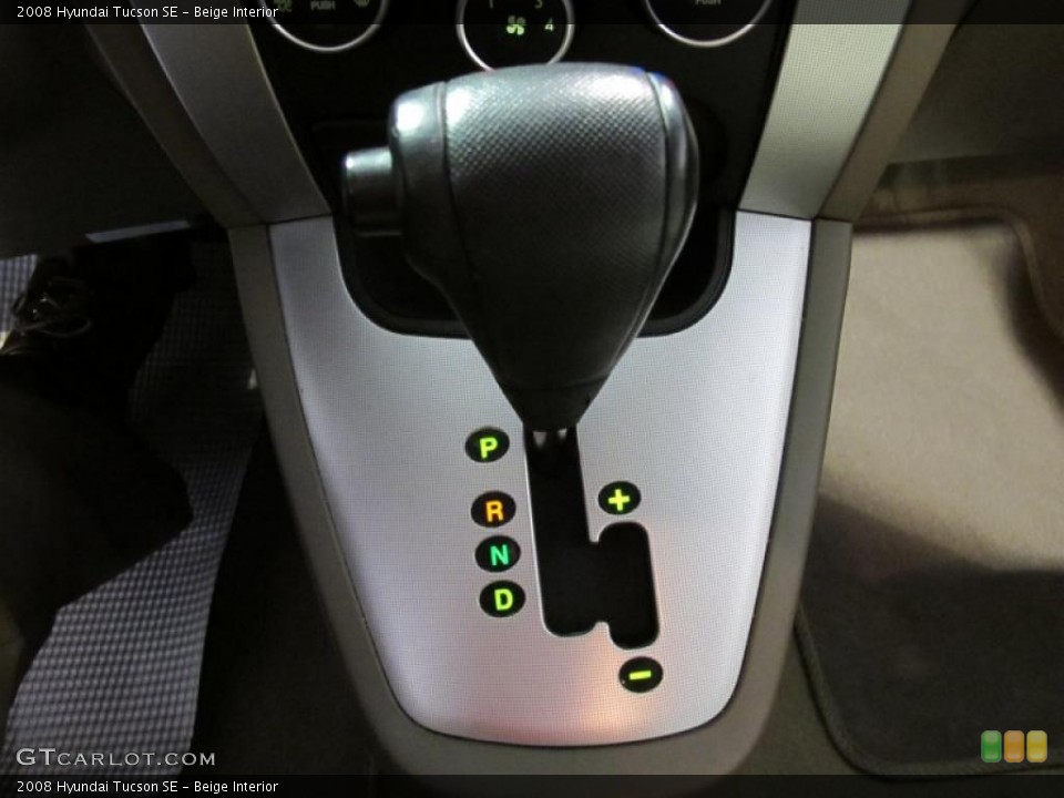 Beige Interior Transmission for the 2008 Hyundai Tucson SE #42393655