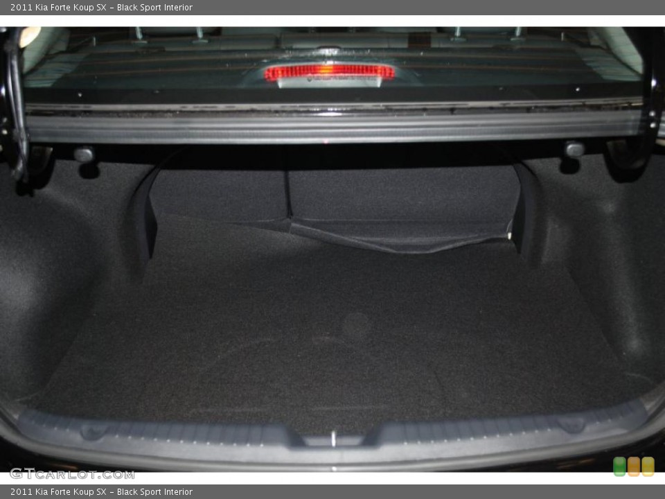 Black Sport Interior Trunk for the 2011 Kia Forte Koup SX #42396306