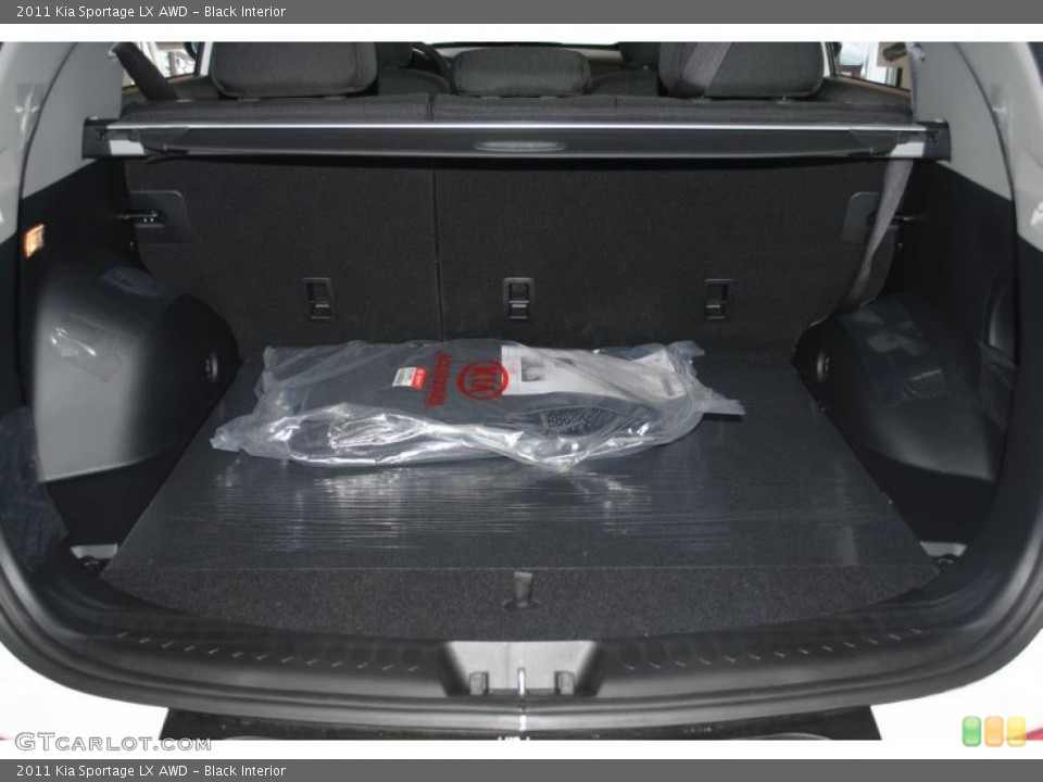 Black Interior Trunk for the 2011 Kia Sportage LX AWD #42396883