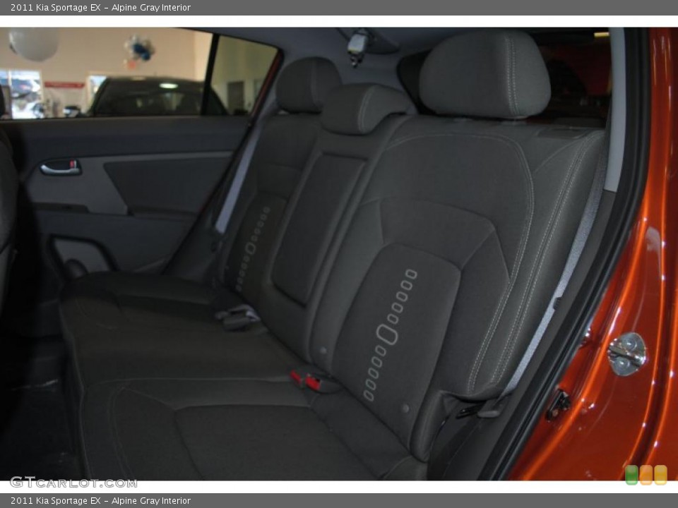 Alpine Gray Interior Photo for the 2011 Kia Sportage EX #42397387