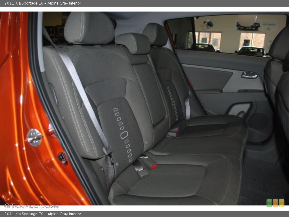 Alpine Gray Interior Photo for the 2011 Kia Sportage EX #42397403