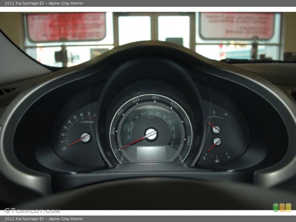 Alpine Gray Interior Gauges for the 2011 Kia Sportage EX #42397587