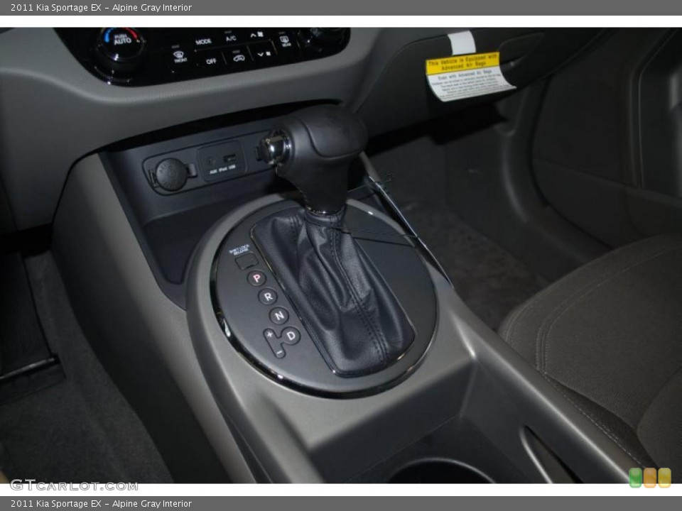 Alpine Gray Interior Transmission for the 2011 Kia Sportage EX #42397679