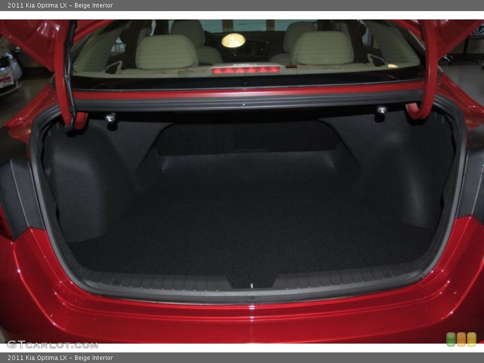 Beige Interior Trunk for the 2011 Kia Optima LX #42398083