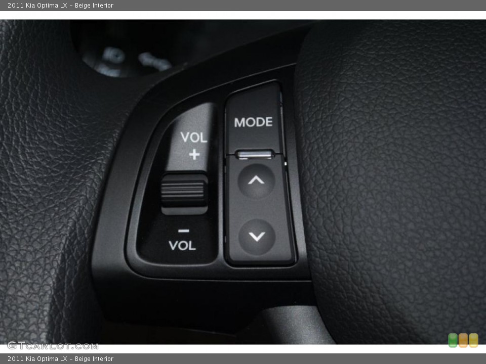 Beige Interior Controls for the 2011 Kia Optima LX #42398139