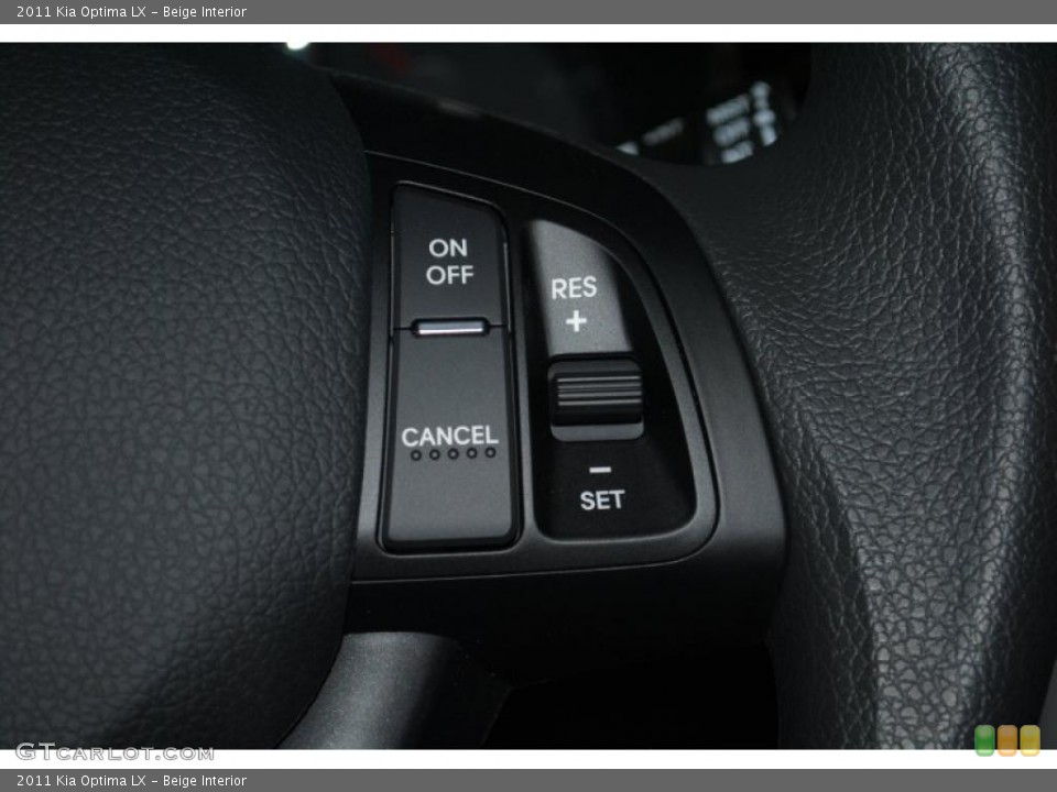 Beige Interior Controls for the 2011 Kia Optima LX #42398152