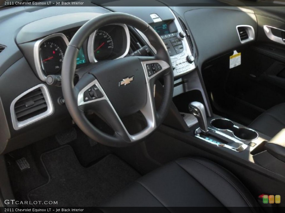 Jet Black Interior Prime Interior for the 2011 Chevrolet Equinox LT #42399431